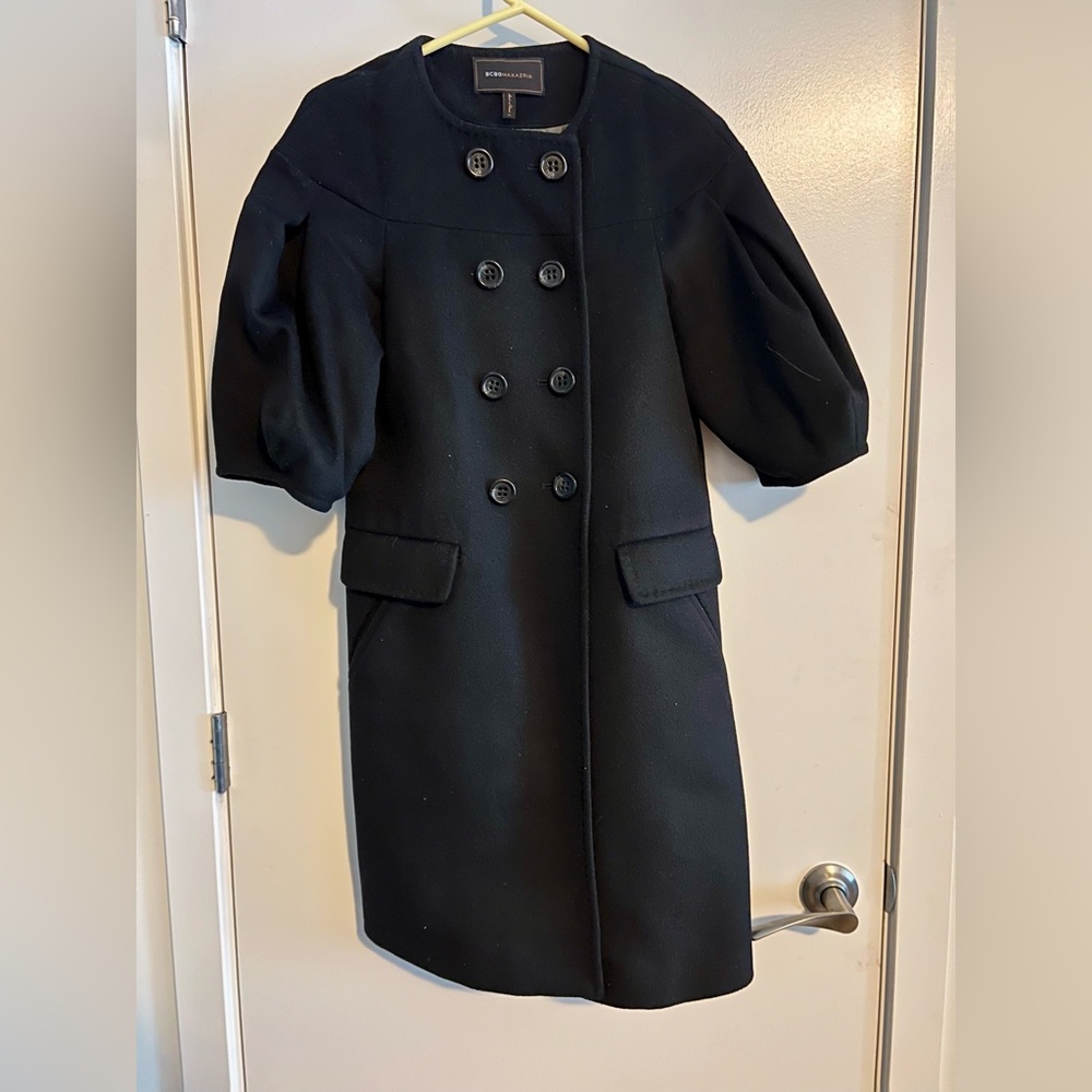 BCBG MaxAzaria wool coat - XS